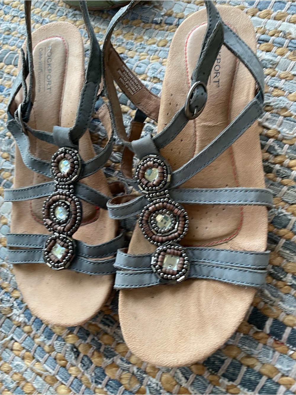 Rockport suede sandals